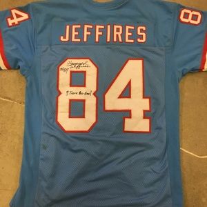 Vintage Houston Oilers Haywood Jeffires Jersey